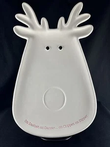 Mud Pie Reindeer Platter Party Christmas - Picture 1 of 5