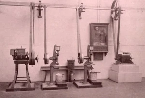 Aachen Deutsche Elektrizitäts Werke old Otto Photo 1895 - Foto 1 di 4