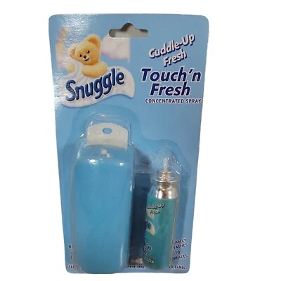 Spray concentrado vintage Snuggle Cuddle Up Fresh Touch’n Fresh NOS Foto 1 de 4