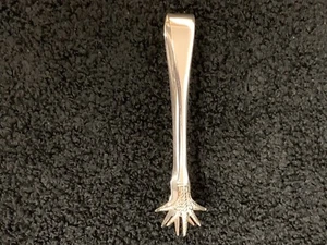 Edward Viner STERLING SILVER 5 CLAW TALON TONGS Ice Sugar Sheffield UK 1909 - Picture 1 of 9
