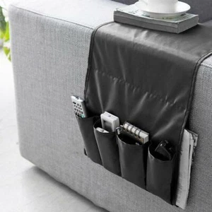 Armrest Organizer TV Remote Holder Pocket Caddy Bag For Couch Sofa Recliner U5 - Picture 1 of 12