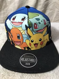 Pokémon Charakter Druckknopflasche Mütze kostenloser Versand - Bild 1 von 3