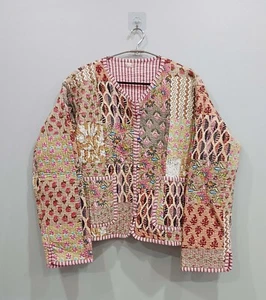 Steppjacke aus Baumwolle, leichtes & warmes Lagenlook für jede Jahreszeit Geschenk - Bild 1 von 8