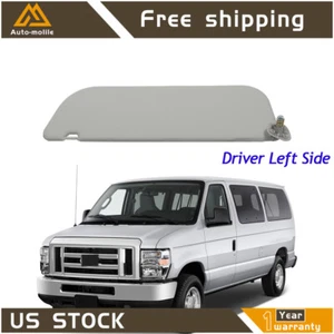 1Pcs Sun Visor Gray Left Driver Side For Ford E150 E250 E350 Van 2009-2014 - Picture 1 of 7
