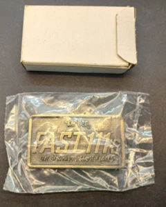 Vintage 1982 Kenner Toys 'Fast111's One of a Kind License Plate' Belt Buckle - Picture 1 of 2