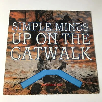 Simple Minds - Up On The Catwalk 12" Single Vinyl Record - VS661-12 VG+ - Image 1 of 4