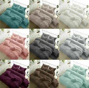 Teddy Bear Fleece Extra Deep Fitted Sheets 12"/30cm Box Bedding Cozy Warm Fluffy - Picture 1 of 6