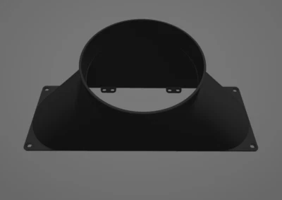 Jasminer X16-P Triple 120mm to 10” Inch Fan Shroud Silencer Cooling Crypto ASIC - Image 1 of 4