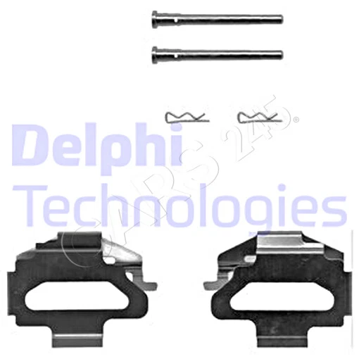Kit de accesorios pastillas freno disco DELPHI para FORD CITROEN PEUGEOT FIAT VI 90-06 Foto 1 de 1