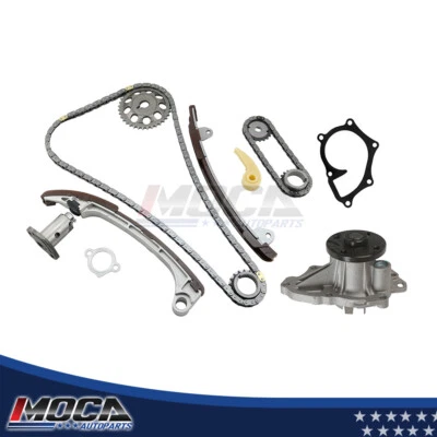 Timing Chain Kit W/Water Pump for 01-13 Toyota Camry Matrix RAV4 Scion 2.4 2AZFE - Изображение 1 из 4