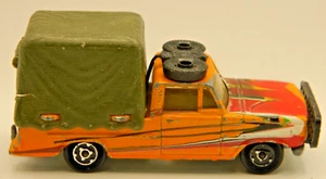 Majorette - DODGE SAFARI Truck - Orange - Has Chips - France - See ALL Pics - - Picture 1 of 7