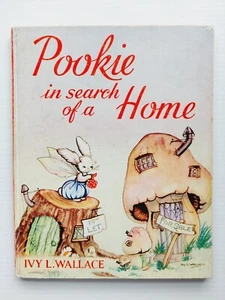 Pookie in search of a home, Vintage HB Book, Ivy L. Wallace, 1955 - Picture 1 of 18