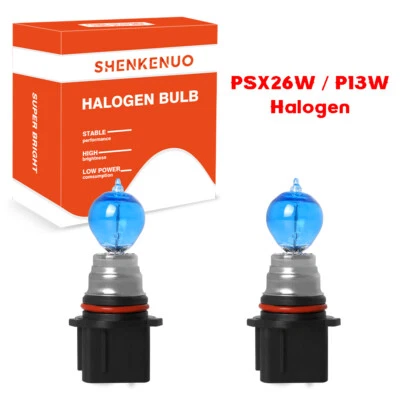 Faros antiniebla halógenos blancos para Toyota Hiace 2016 2017 2X 12278 PSX26W 4200 k Foto 1 de 4