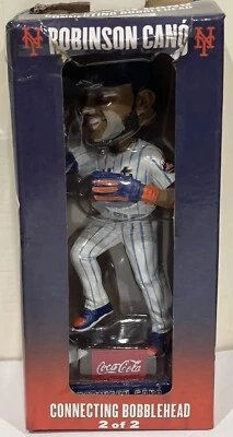 Robinson Cano 2020 Bobblehead NY METS SGA Connect 2 High Five Coca Cola-nuevo Foto 1 de 4