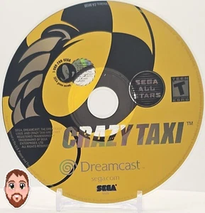 Crazy Taxi Sega Dreamcast Sega All Stars Juego Solo *¡Sin Estuche ni Manual!* - Imagen 1 de 3