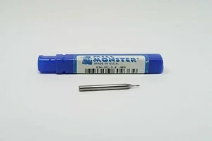 1 pcs MONSTER TOOL .034" Single End 2 Flutes Solid Carbide End Mill USA - Picture 1 of 2