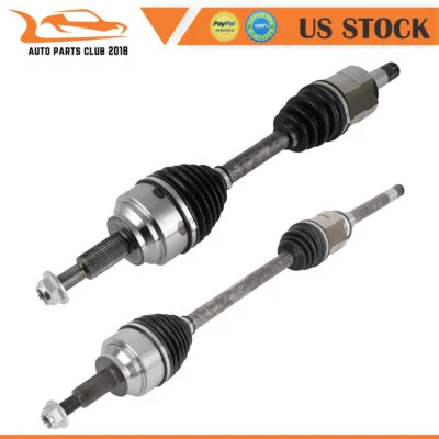 Pair Front CV Axle For Dodge Durango 2011-2022 for Jeep Grand Cherokee 3.6L AWD - Image 1 of 4