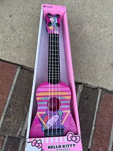 Sanrio Hello Kitty Ukulele Themed First Act Musical Instruments Tunable Musical - Picture 1 of 3