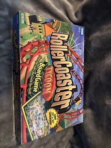 ROLLER COASTER TYCOON Board Game  Parker Brothers Good Condition 2002