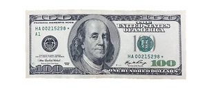 2006 A $100 Dollar Bill hundred dollar bill special star bill - Picture 1 of 4