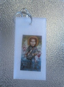 Chucky Child's Play handmade resin keychain bag accessory Horror movie Favorite - Picture 1 of 4