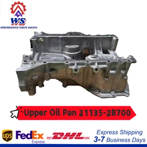 Upper Oil Pan For Hyundai Sonata Kia Soul Rio 1.6L 2011-2022 G4FJ 21135-2B700 - Picture 1 of 9