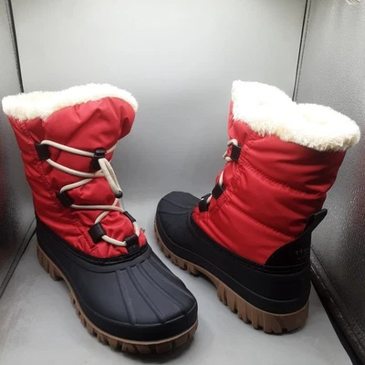 Botas Cougar Cinch para mujer 9M Rojo Negro A150 Foto 1 de 4