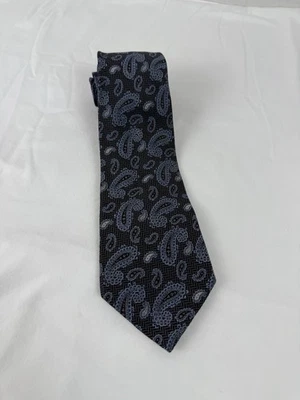 CORBATA BRUNO PIATTELLI.   PAISLEY AZUL Foto 1 de 3