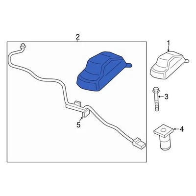 For Ford F-450 Super Duty 21-22 Ford HC3Z15442F Outer Clearance Light Assembly Foto 1 de 4
