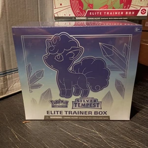 NEW Pokemon TCG SWSH Silver Tempest ETB Elite Trainer Box (8 Packs) SEALED! - Picture 1 of 1