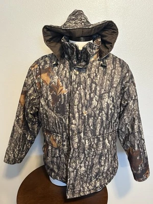 Vintage Cabelas USA Made Hunting Hooded Jacket sz.M Super Slam Insulated Heavy - Image 1 of 4