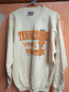 Vintage 90s Tennessee Volunteers Vols Crew Neck Sweatshirt Size Large / XL - Picture 1 of 6