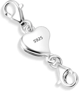 Halskette Verlängerung Magnet Halskette Verschluss Sterling Silber Magnetarmband Verschluss - Bild 1 von 12
