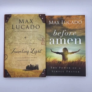 Nest Selling Author Max Lucado “Traveling Light” & “Before Amen” - Picture 1 of 7