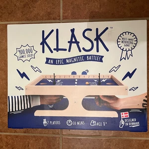 Klask The Magnetic Party Game of Skill – Half Foosball, Half Air Hockey New NIB - Picture 1 of 5