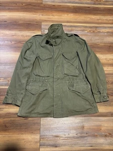 Cappotto giacca da campo vintage anni 70 1974 guerra Vietnam esercito M-65 reg small USA militare  - Foto 1 di 9