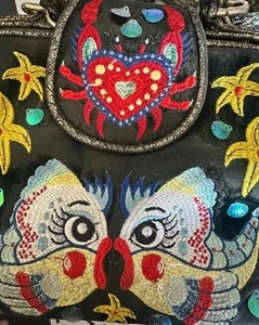 Irregular Choice Cross Body Hand Bag " Flounder "Fish Rare Bag π - Picture 1 of 6