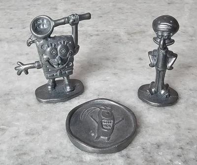 Bob Esponja Pantalones Cuadrados Monopoly 2005 Piezas de Fichas de Repuesto Foto 1 de 4