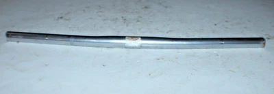 Manillar de barra plana MTB 25,4/22,2 mm 56 cm plateado descenso Trail acero ¡Envío a EE. UU.! Foto 1 de 4