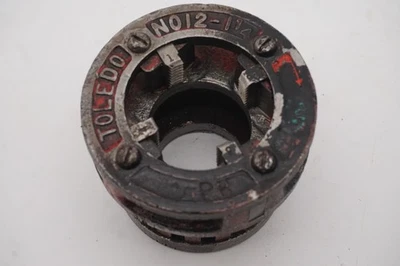 Toledo No12 Manual Pipe Threaded Die Head 1-1/4 - Image 1 of 4