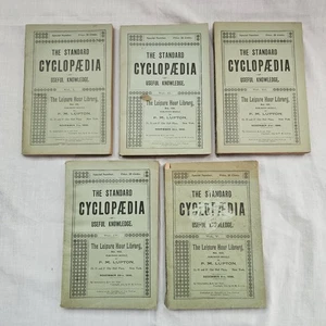 The Standard Cyclopaedia Of Useful Knowledge. Vol. I. II, III, IV, V 1896 - Picture 1 of 18