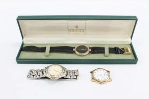 Mens Assorted Watches Gucci Raymond Weil Etc Quartz SPARES/REPAIRS x 3 - Picture 1 of 6