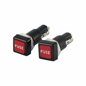 Marpac Marine Square Face Panel Fuse Holder EL151710 Fuses to 10 Amp Sold 2 MD - Picture 1 of 8