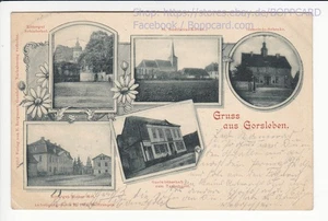 THURINGIA, KYFFHÄUSERKREIS, GREETING FROM GORSLEBEN, AN DER SCHMÜCKE, 1899 - Picture 1 of 2