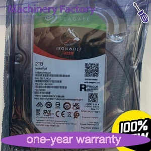 Seagate IronWolf ST2000VN004 2TB 5900RPM SATA 3.5" NAS HDD Hard Disk Drive - Afbeelding 1 van 2