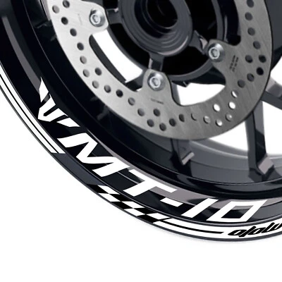 Rim Decor Sticker 17'' Wheel Tape For Yamaha MT10 2018-2020 18 19 20 Foto 1 de 4