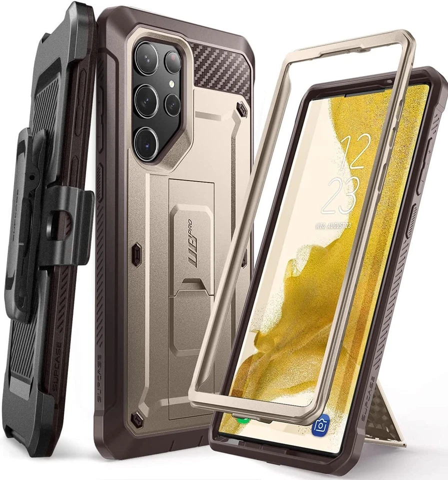 Para Samsung Galaxy S23 S23+ S23Ultra 5G, SUPCASE UBPro Funda Clip y Soporte 2023 Foto 1 de 4