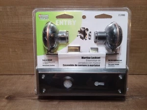 Juego de cerradura con llave de mortaja Prime-Line E 2495 con perilla de bronce clásica - Perfecto para... - Imagen 1 de 2