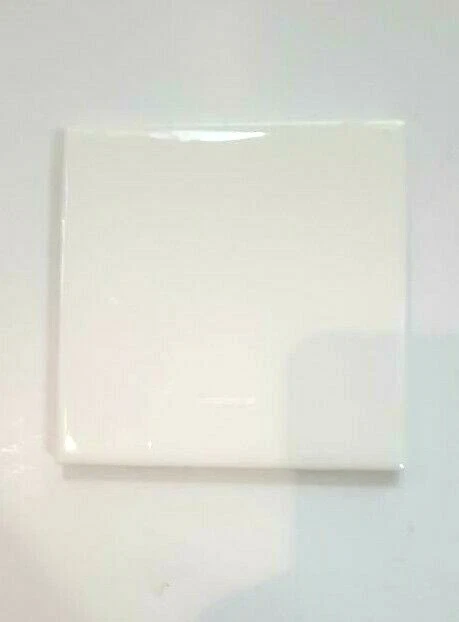 Palet mezclador de gel de uñas azulejo de pared de cerámica blanco brillante 4-1/4 x 4-1/4 Foto 1 de 4