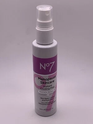 No7 Menopause SkinCare Instant Cooling Mist  3.3 Oz /100ml - Image 1 of 4